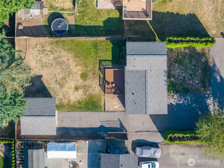 Large city lot ...