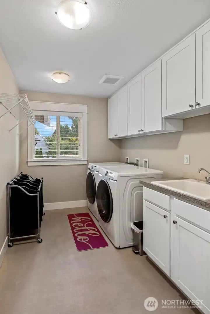 Utility/Laundry room upstairs.