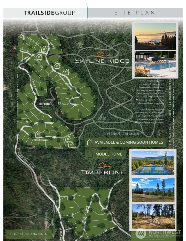 Photos, plans and elevations may be examples representing the community, community amenities, homes or artist’s renderings that may not accurately represent the actual condition of a homesite or home as constructed, and may also contain options and upgrades which are not included in the sale. Trailside Homes reserves the right to make changes to floor plans, specifications, dimensions, design and elevations without prior notice. Stated dimensions and square footage, if applicable, are estimated and should not be used as representations of the home’s actual size.