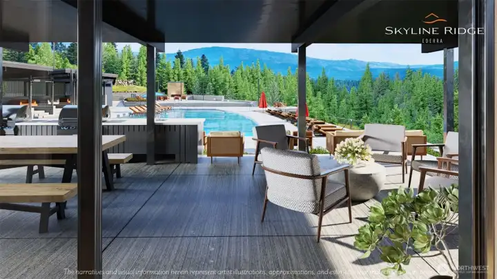 Photos, plans and elevations may be examples representing the community, community amenities, homes or artist’s renderings that may not accurately represent the actual condition of a homesite or home as constructed, and may also contain options and upgrades which are not included in the sale. Trailside Homes reserves the right to make changes to floor plans, specifications, dimensions, design and elevations without prior notice. Stated dimensions and square footage, if applicable, are estimated and should not be used as representations of the home’s actual size.