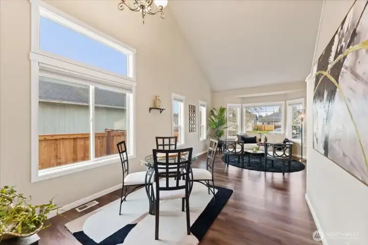 Living Room / Flex Space:  The living room offers a versatile flex space ideal for entertaining or a quiet sitting area.