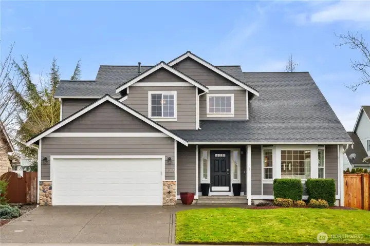 This thoughtfully updated home offers peace of mind with major improvements already complete, including a new roof, updated flooring, refreshed baths, and an efficient heat pump for year-round comfort. Tucked away on a quiet cul-de-sac, the home enjoys a prime location close to restaurants, shopping, parks, and the beauty of Lake Tapps. Situated within the highly regarded White River School District, this centrally located Bonney Lake home offers both convenience and an exceptional lifestyle.