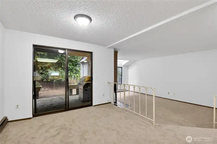 Dining Room w/Sliding Door to Patio