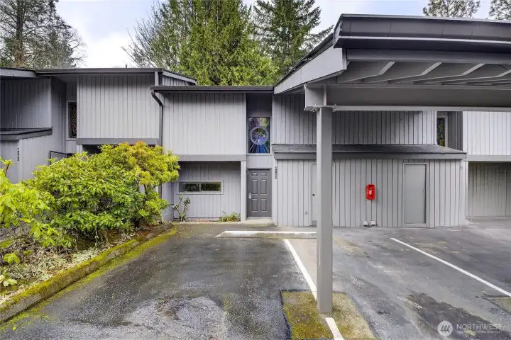 Private Entry w/2 Dedicated Parking Spaces