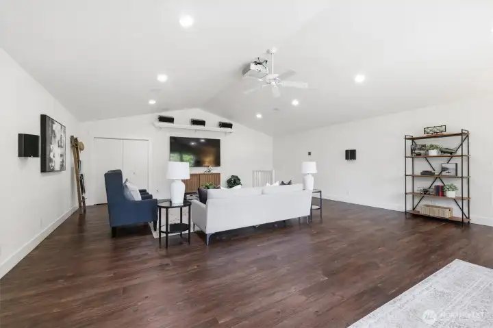 Family room (staged)