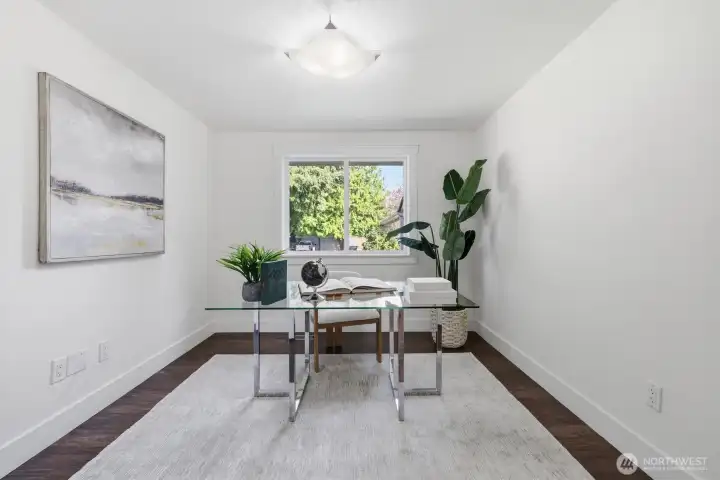 Home office (staged)