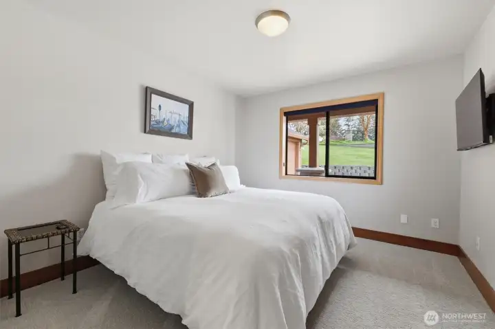 Second bedroom on the main floor.  Home has central vacuum system.