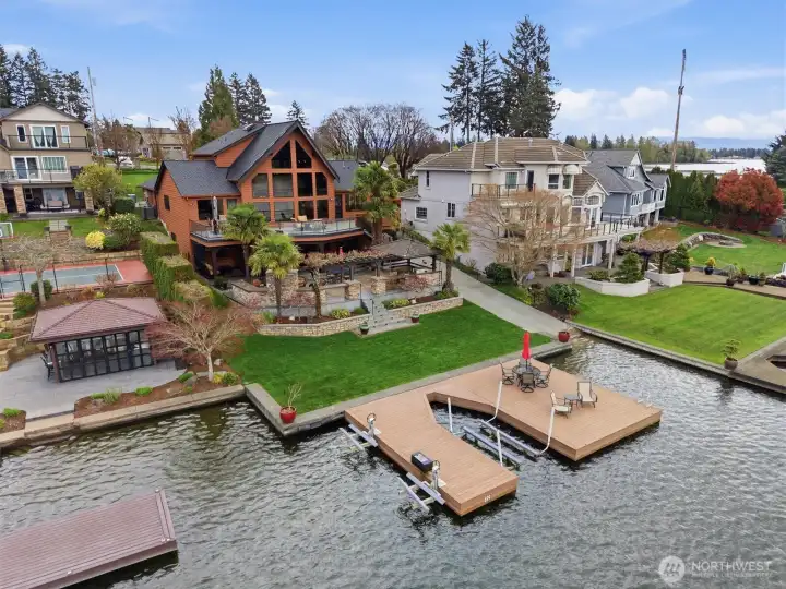 Presidential roof installed in 2024.