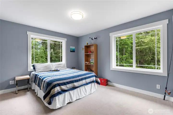 Spare bedroom on upper level (no longer staged)