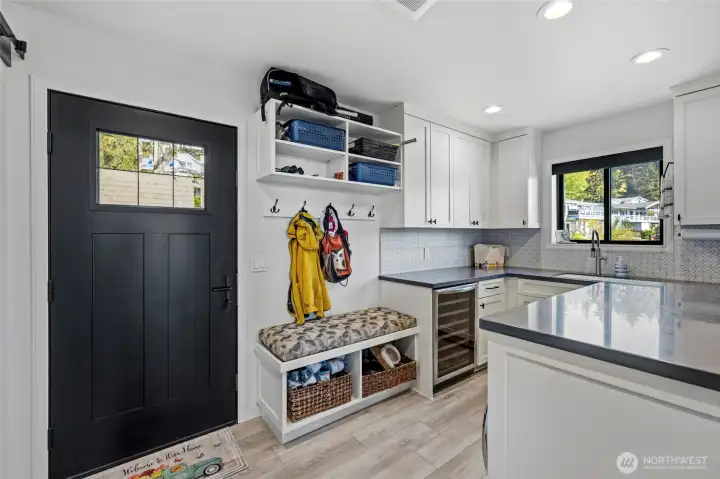 Laundry Room off Main entry