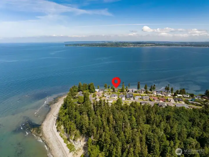 Point Whitehorn community near Birch Bay State Park.