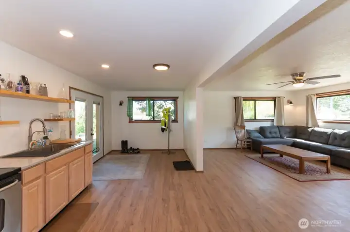 downstairs kitchen