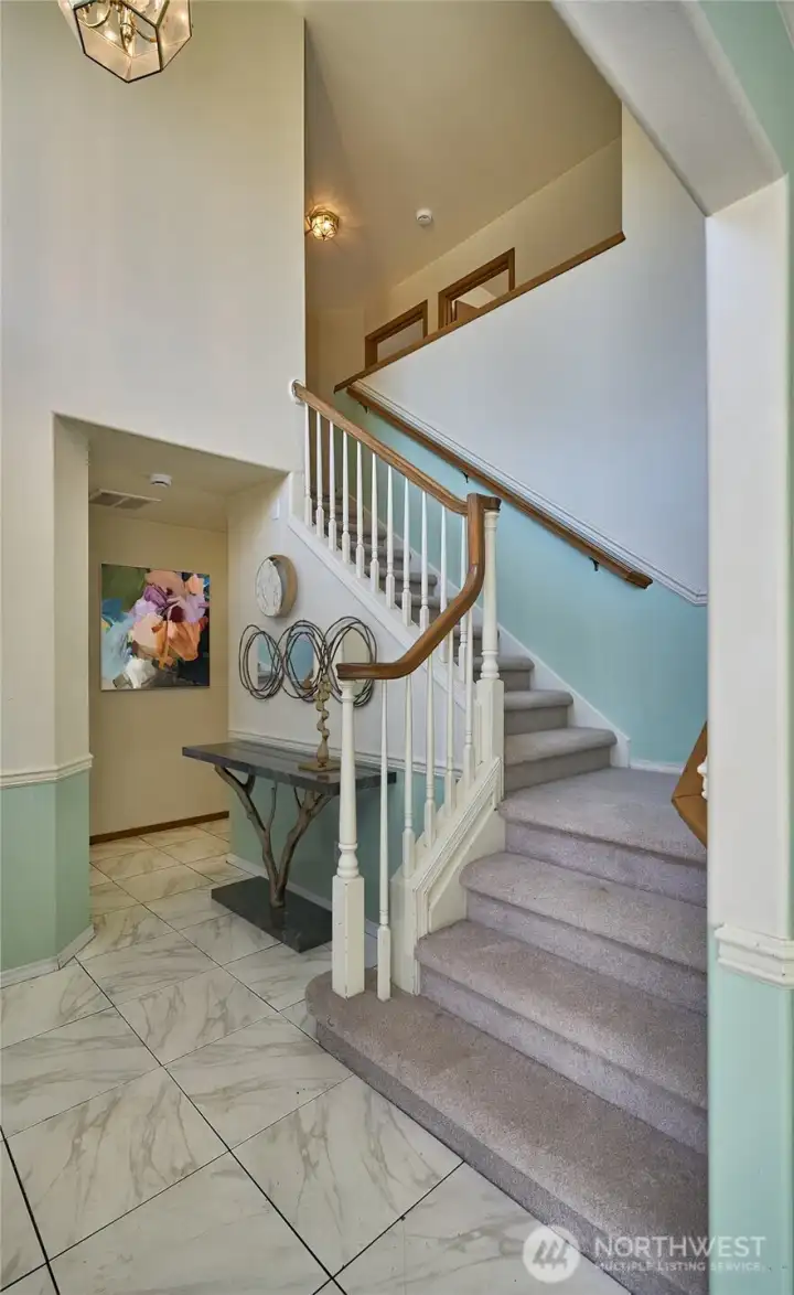 Entry and Upgraded Staircase. Virtual Photo Entry and Upgraded Staircase. Virtual Photo