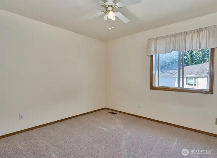 Second Bedroom with Ceiling Fan Second Bedroom with Ceiling Fan