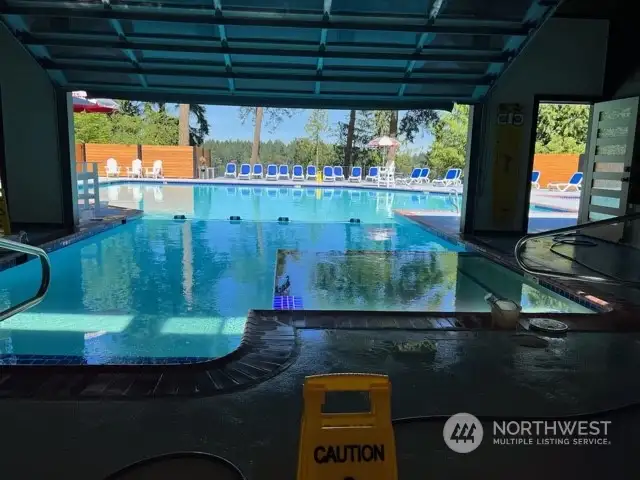 Indoor partial pool