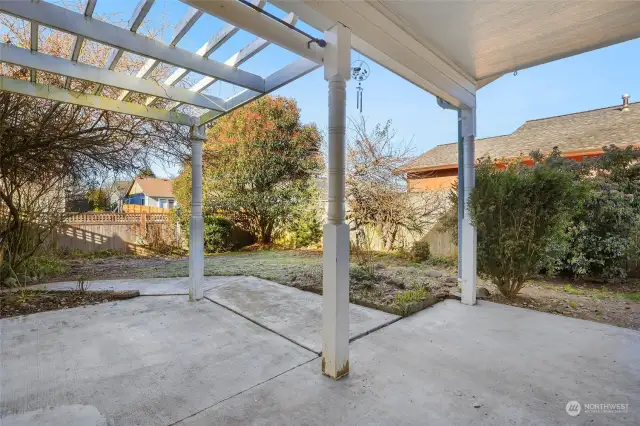 Covered Patio.