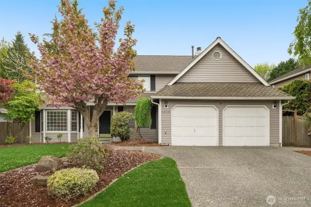 Two car garage