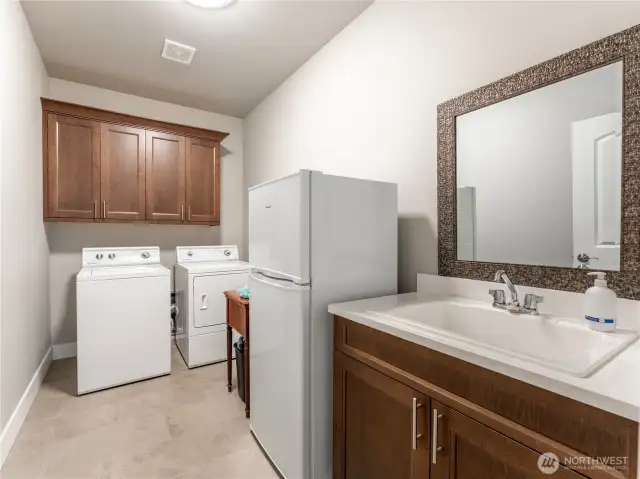 Laundry off Garage