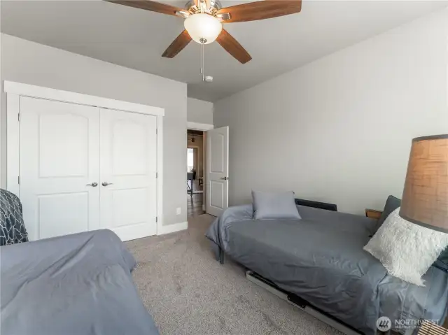 Equipped with Fan in all Bedrooms