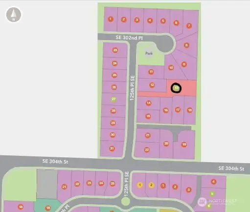 The Willows community map