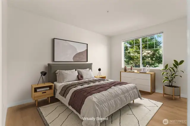 Primary Bedroom *virtually staged*