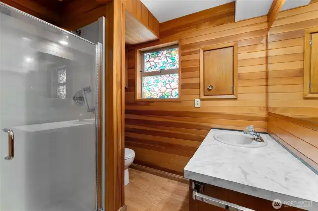 Additional 3/4 bath on main level