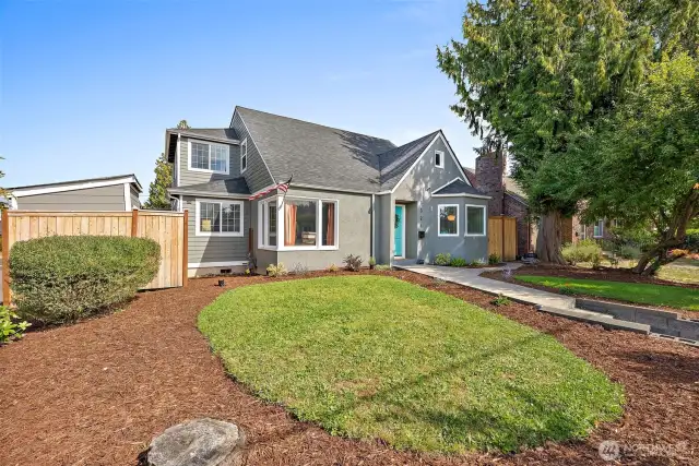Original 1941 house expanded to accomodate modern day living needs.