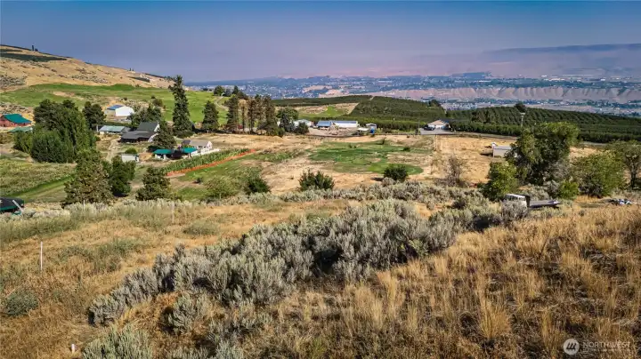 Valley view from upper portion