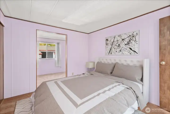2nd Bedroom with Attached Den/Office