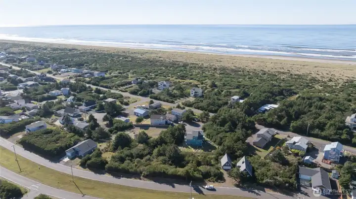 Aerial View of Ocean
