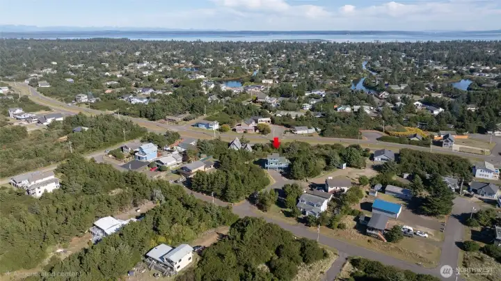 Aerial View Facing East