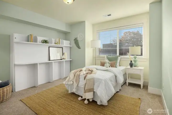 Bedroom 2 on 3rd Floor