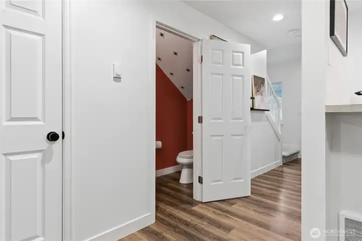 Downstairs Powder room