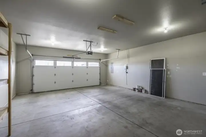 26 feet in length of garage space