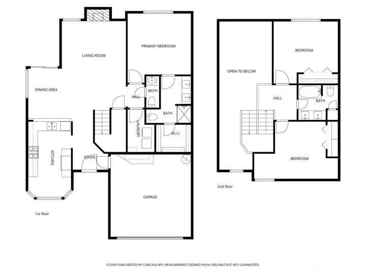 Floorplan of the home.