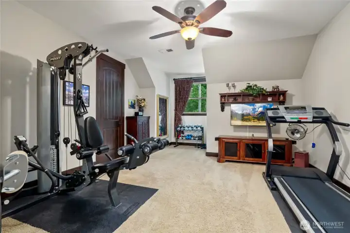 Workout room/third bedroom