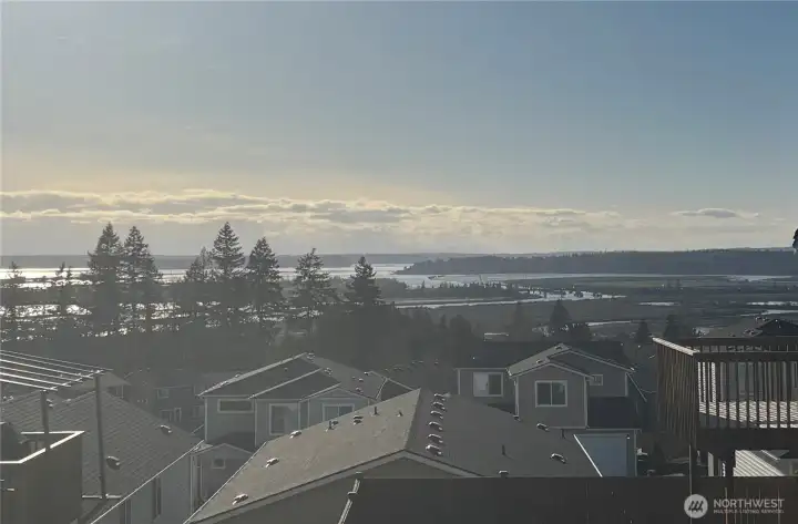 View from deck