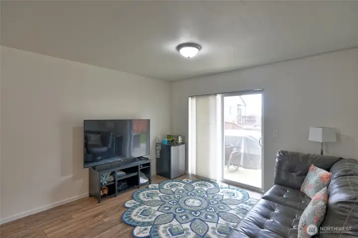 Family room downstairs.