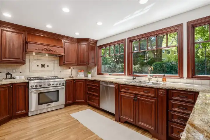 Solid Built Quality Kitchen - Thermador Pro, built ins, warming drawer and more