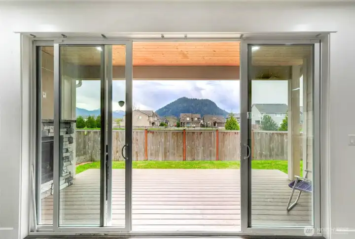 Out side view Living room