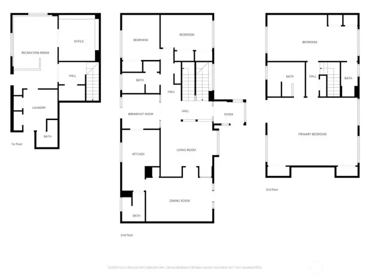 Whole home floor plan