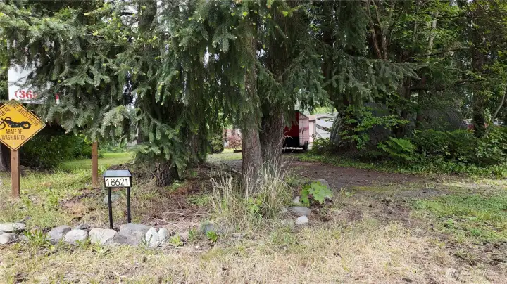 Driveway entry