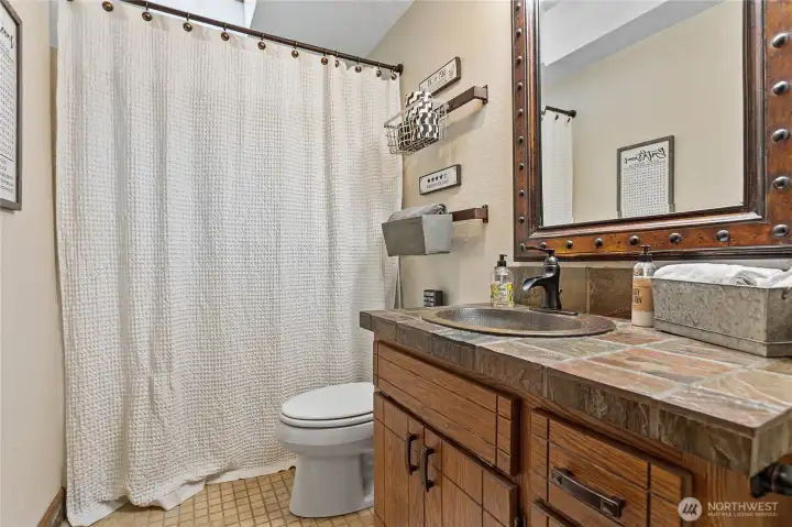 Full bathroom, upper level Full bathroom, upper level