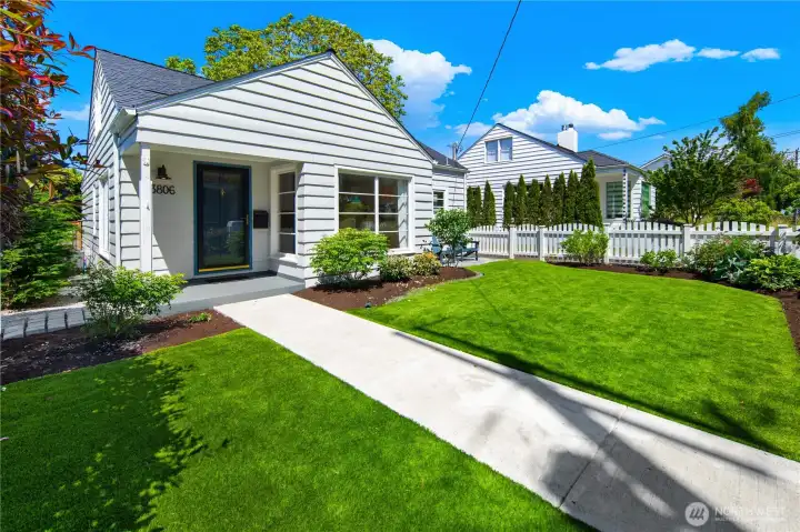 This charming 3-bedroom, 1.5-bath home lives large with the predominant living area desirably located on the main floor, including all three bedrooms, full bath, spacious and sun filled living & dining rooms and kitchen.