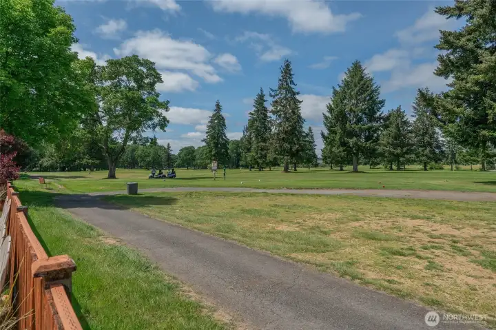 Tahoma Valley Golf Course View!