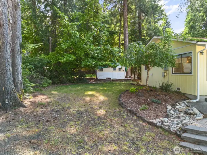 Side yard.