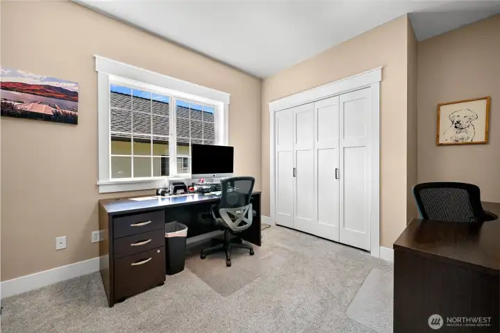 Second bedroom/office on main floor.