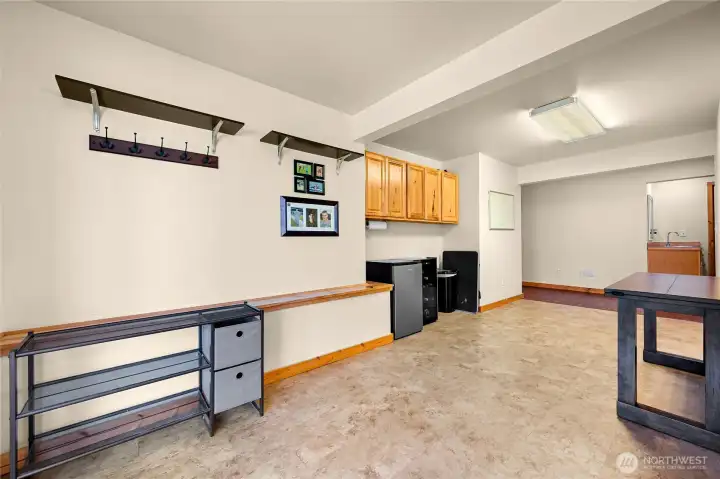 Make your own space for a playroom or small kitchen/office area.