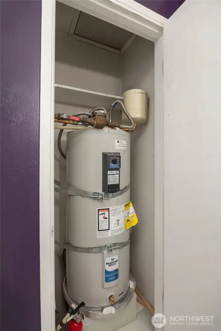 New water heater installed in 2024 New water heater installed in 2024