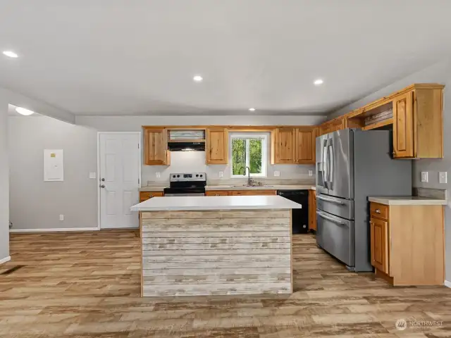 Open Kitchen with island